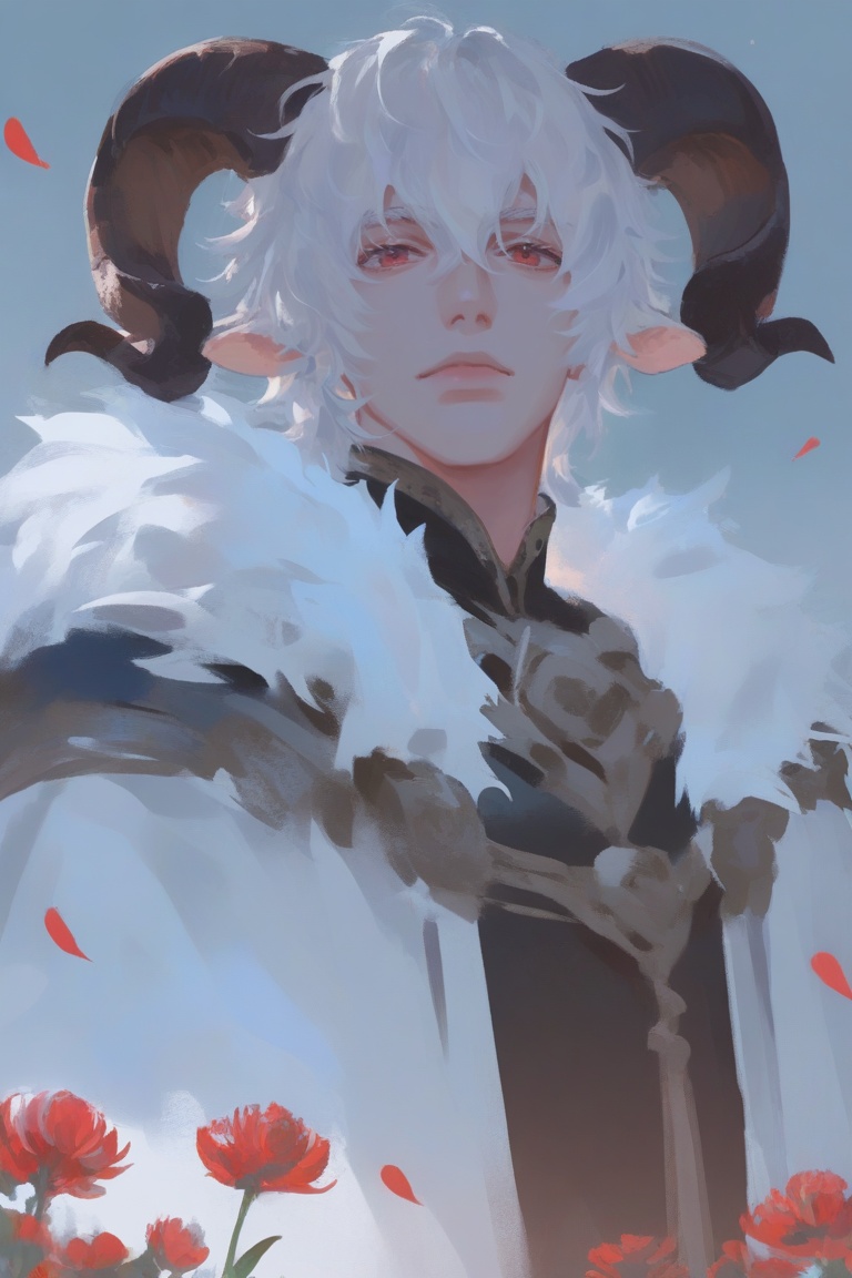 painterly_cotton_niji,  solo,  looking at viewer on Tensor.Art