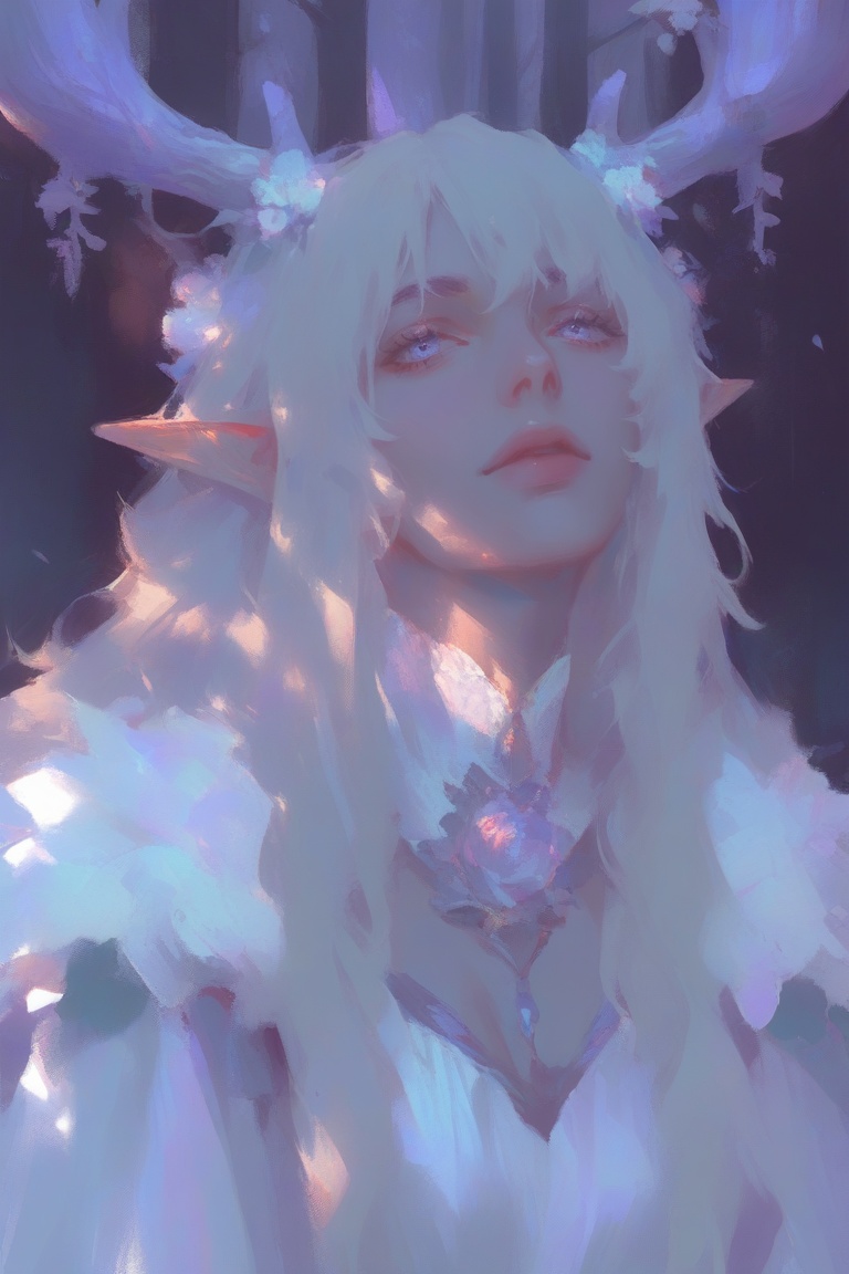 painterly_cotton_niji,  semi realistic,  painterly digital illustration on Tensor.Art