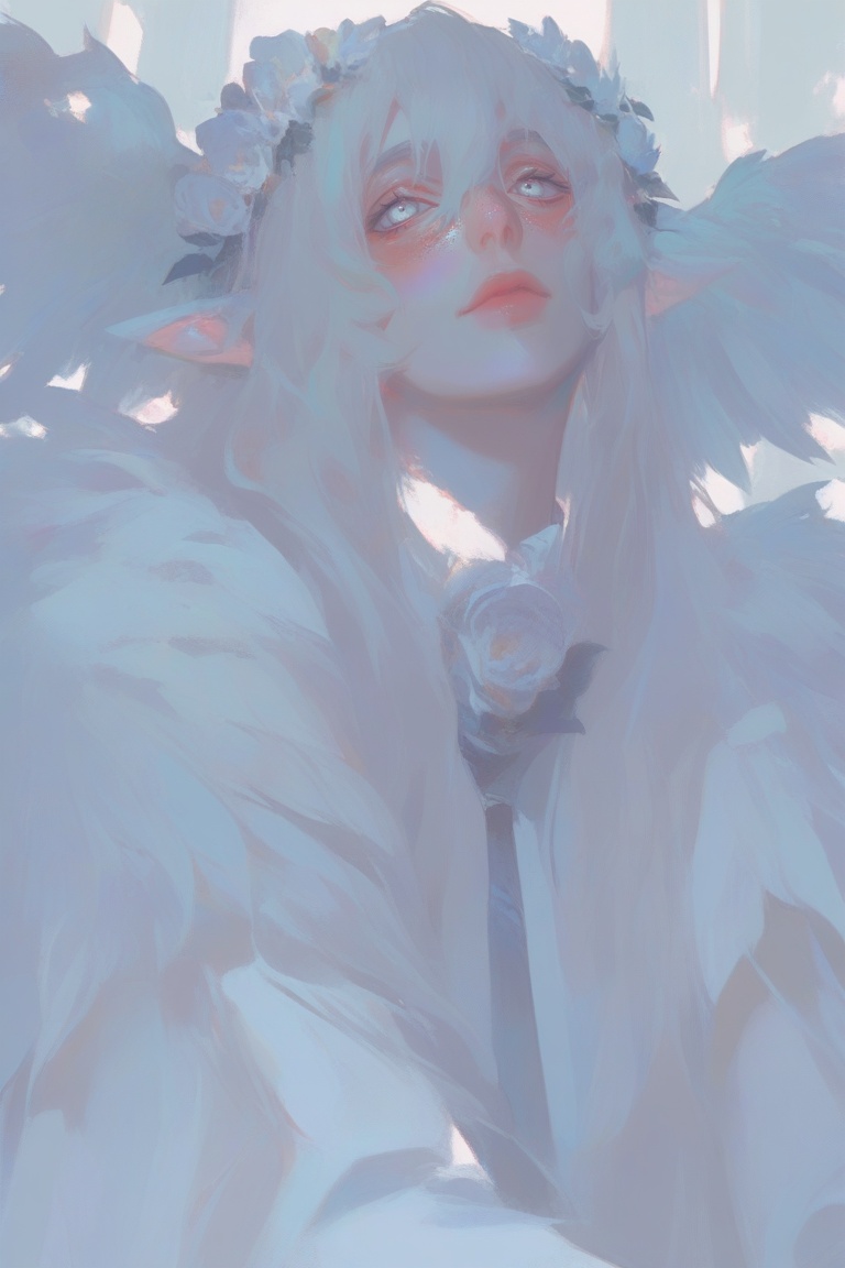 painterly_cotton_niji,  1girl,  solo on Tensor.Art