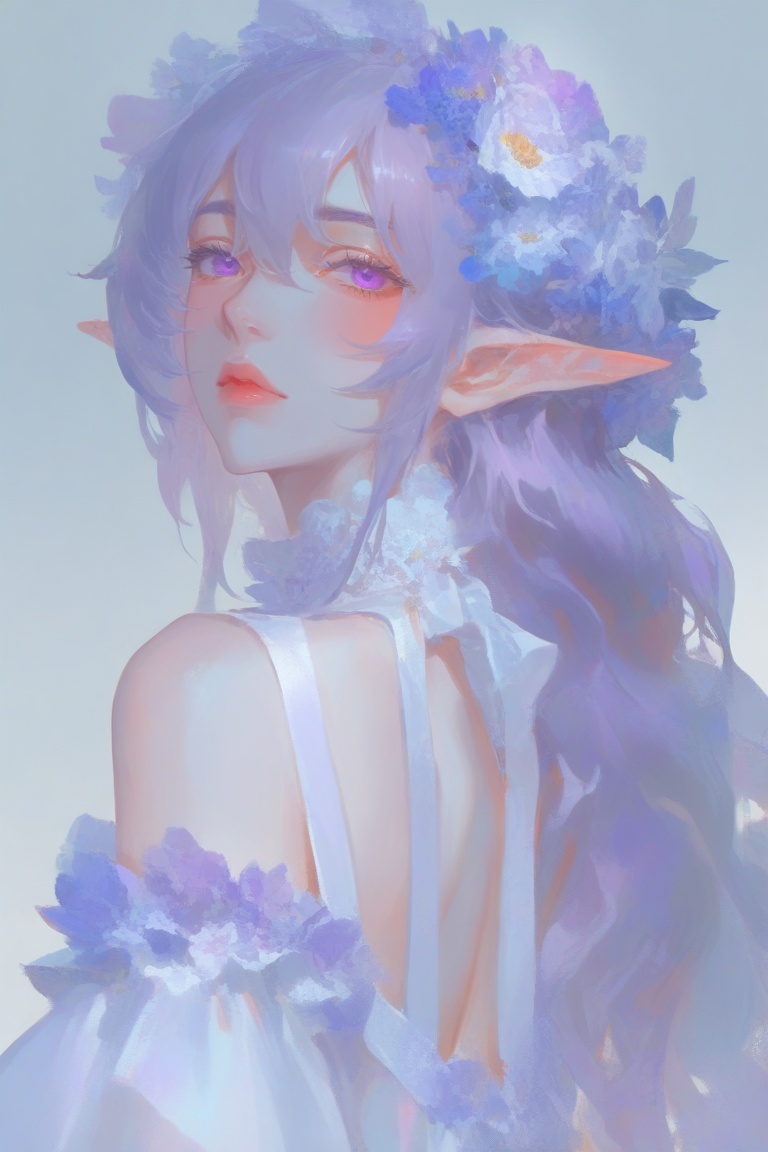 painterly_cotton_niji,  1girl,  solo on Tensor.Art
