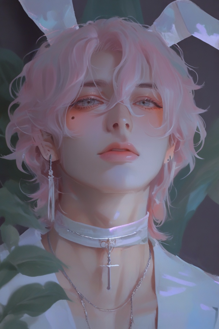 painterly_cotton_niji,  solo,  looking at viewer on Tensor.Art