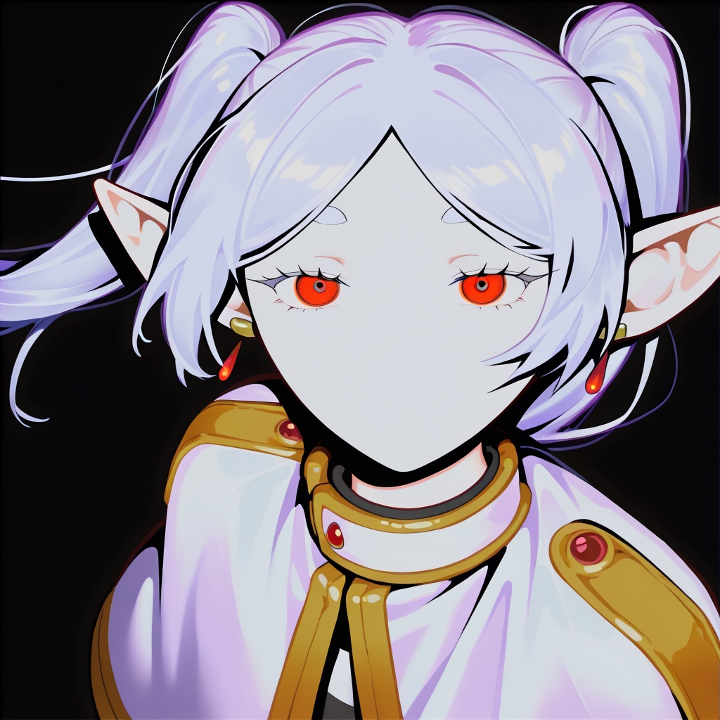 dark background,  white skin,  glowing on Tensor.Art