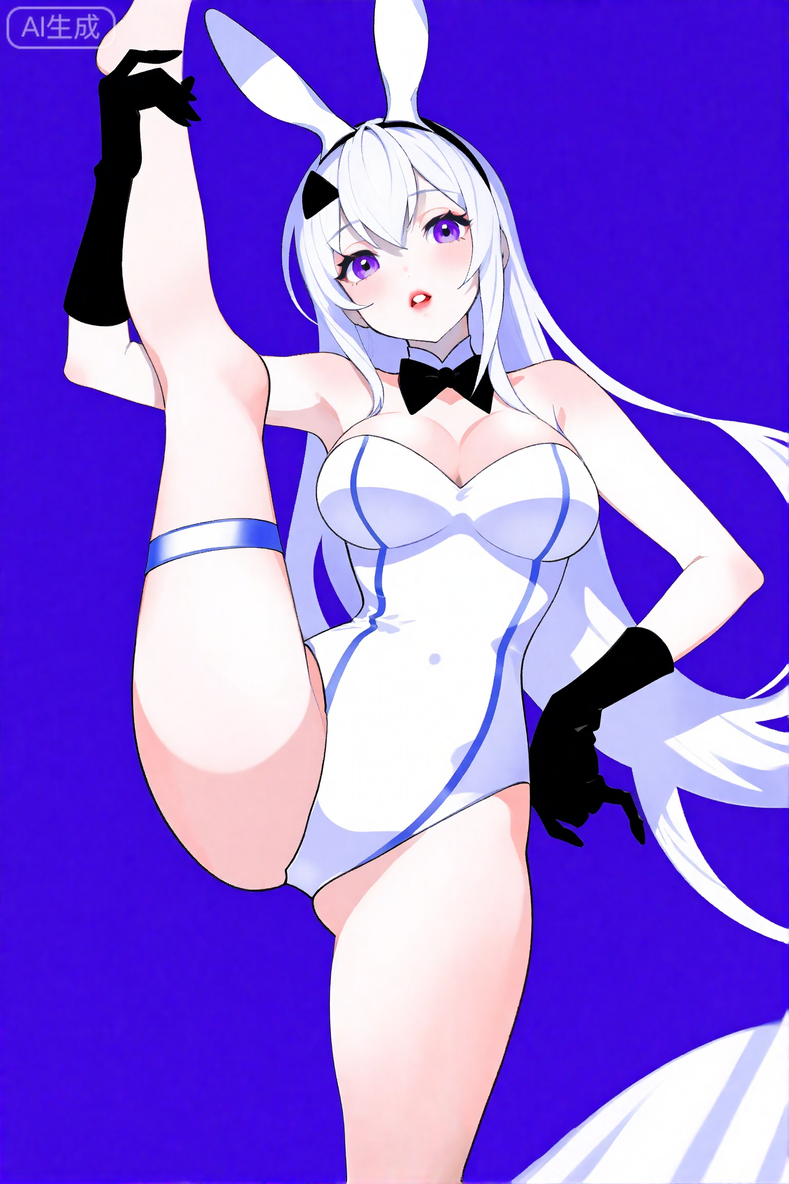 1girl,  breasts,  fishnets on Tensor.Art