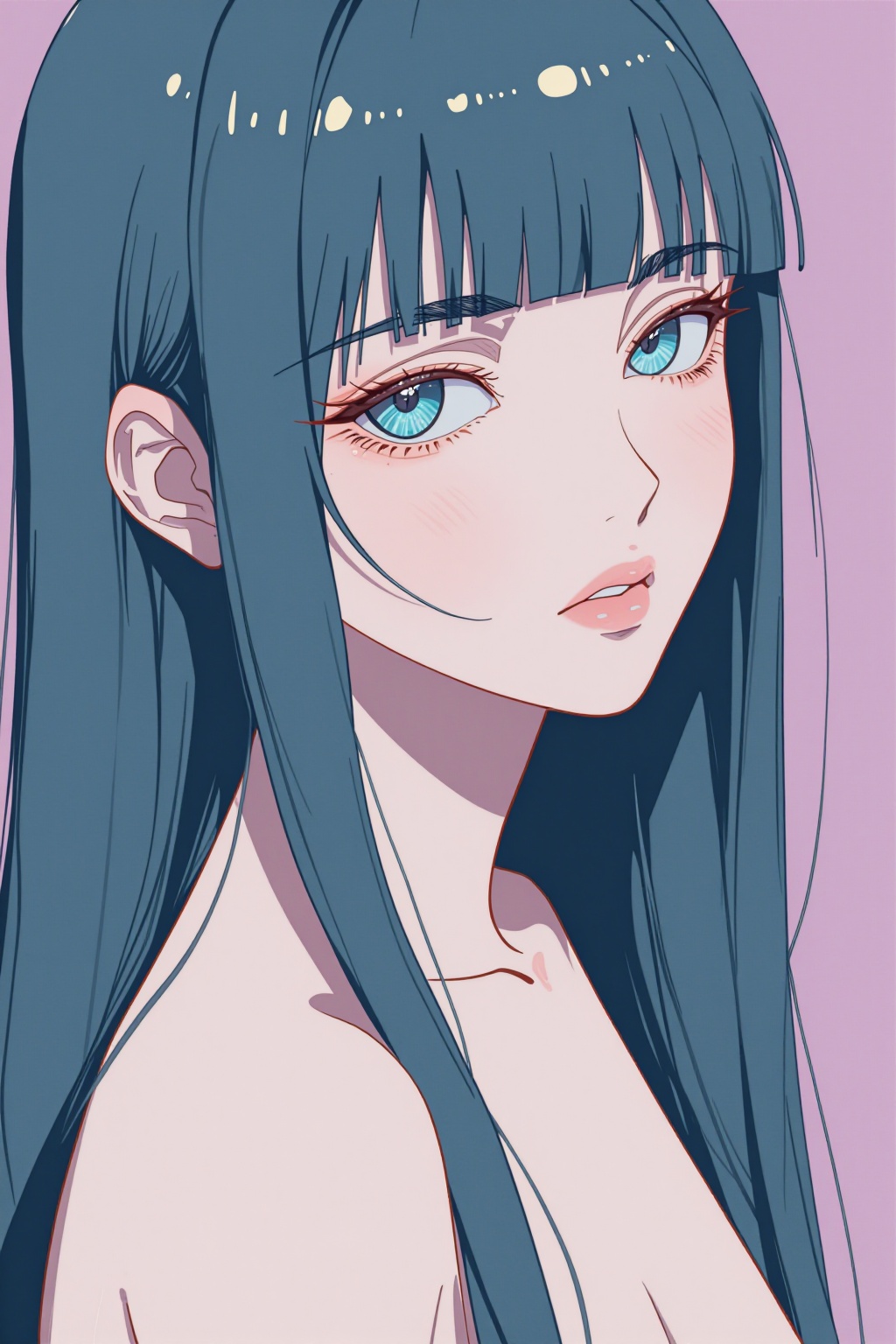 1girl,  solo,  blue eyes on Tensor.Art