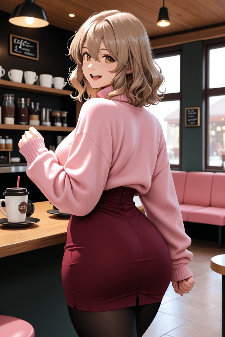 1girl,  solo,  curvy on Tensor.Art