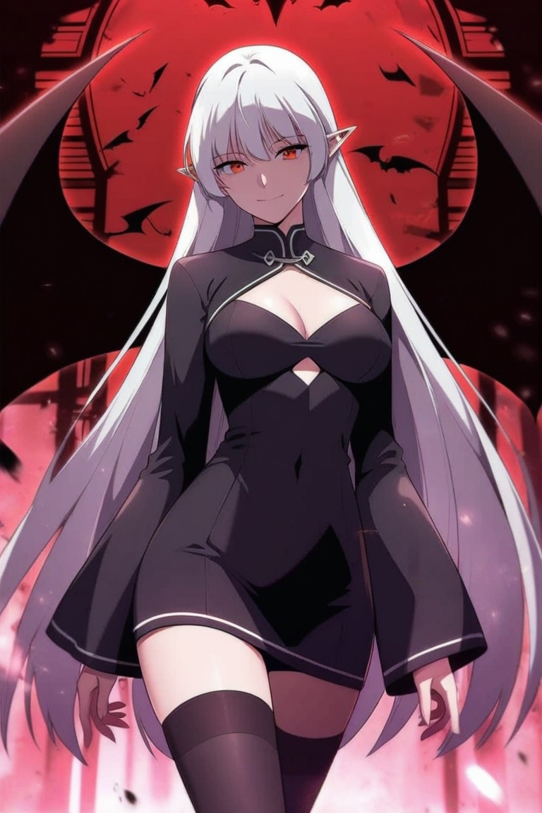 1girl,  solo,  white hair on Tensor.Art
