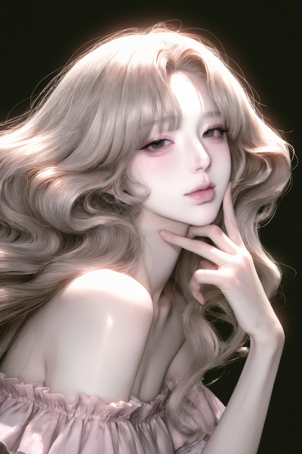 Solo,  female,  side view on Tensor.Art