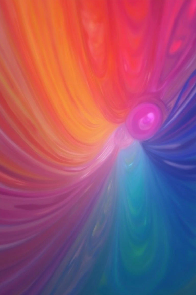 glowing gradients,  vibrant orange magenta teal blue on Tensor.Art
