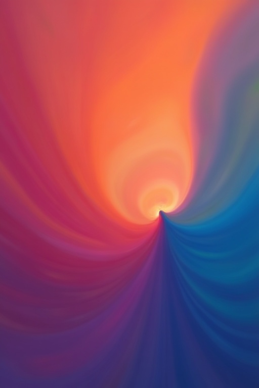glowing gradients,  warm-cool contrast on Tensor.Art