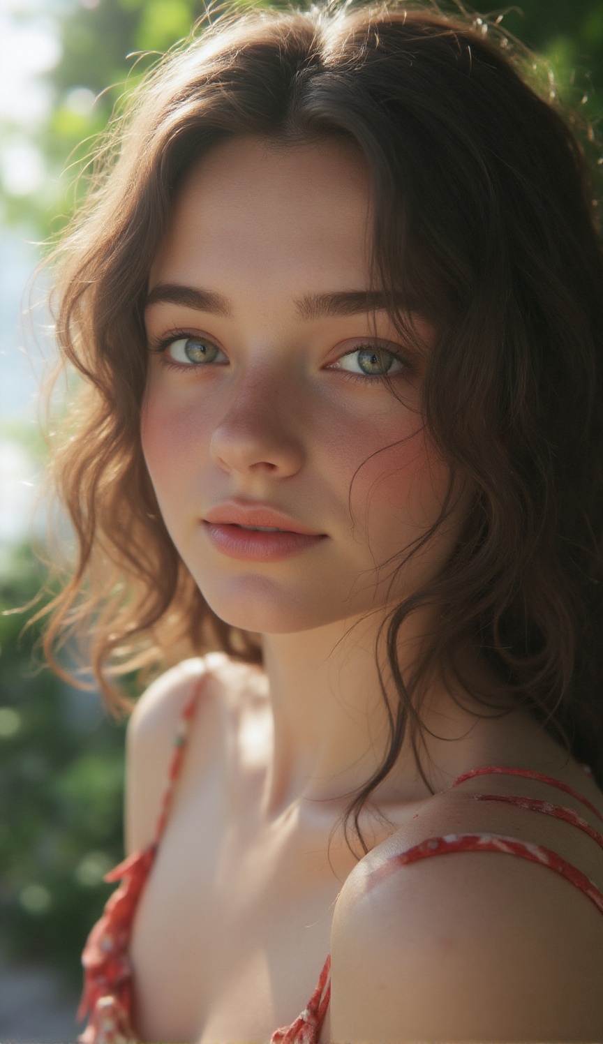 a young woman on Tensor.Art