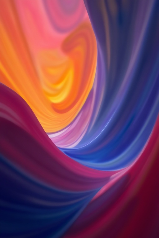 warm-cool contrast,  glowing gradients on Tensor.Art