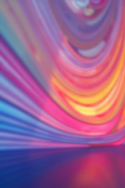glowing gradients,  layered acrylic on Tensor.Art