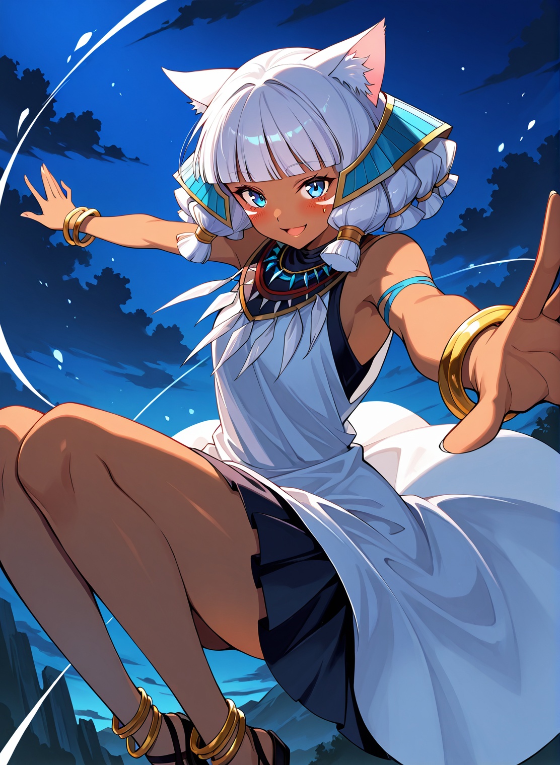1 girl,  solo,  animal ears on Tensor.Art