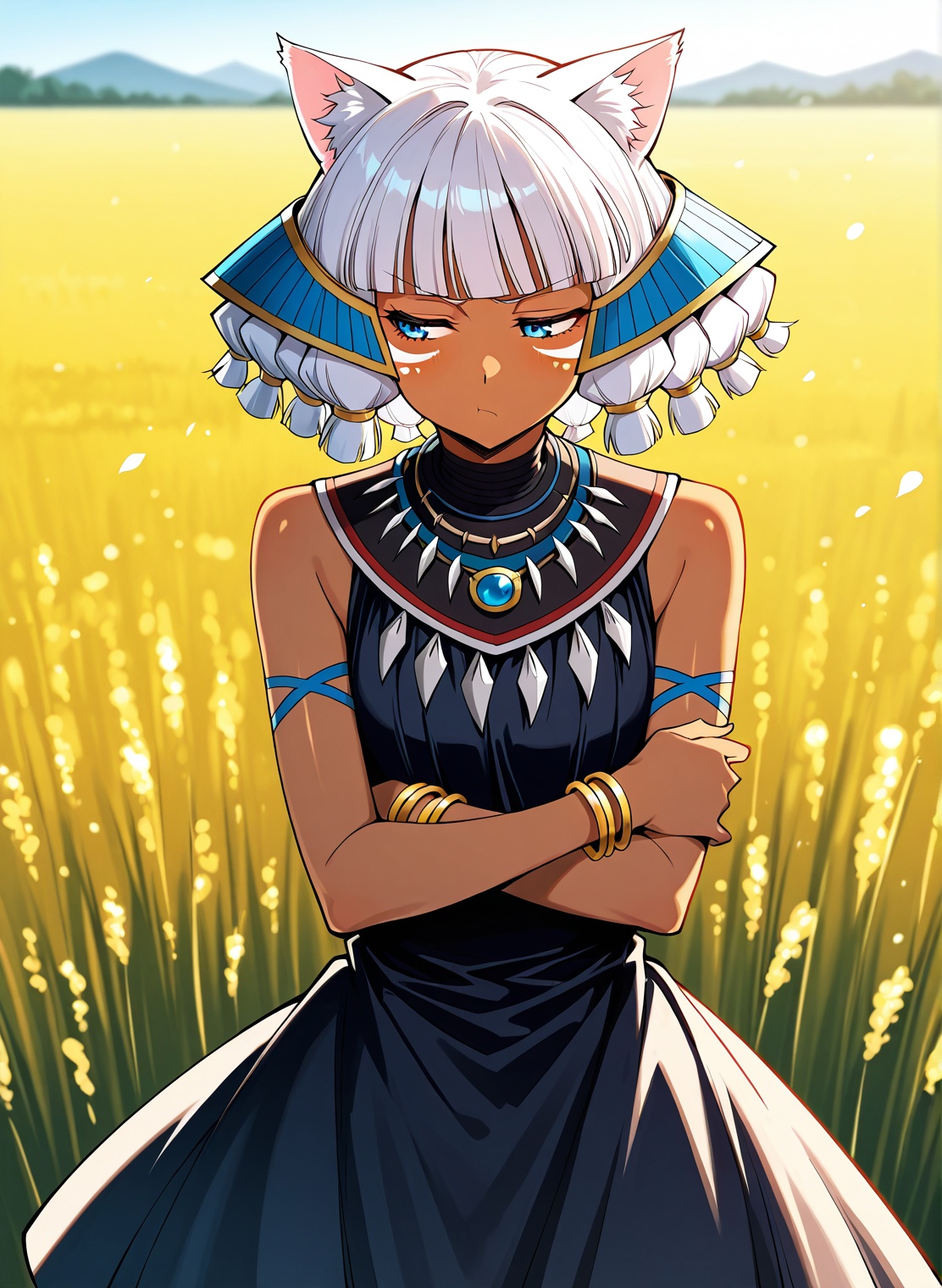 1 girl,  solo,  animal ears on Tensor.Art