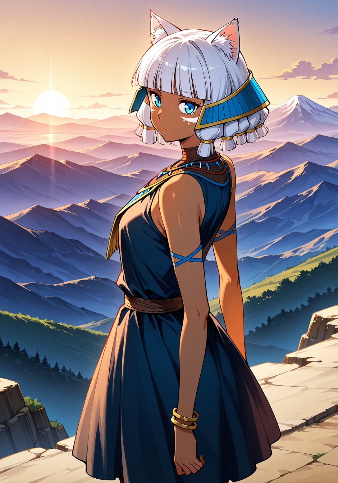 1 girl,  solo,  animal ears on Tensor.Art
