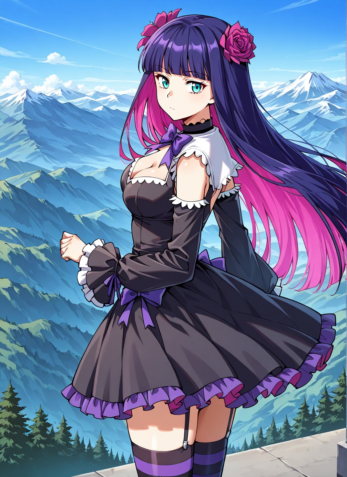 1 girl,  solo,  aqua eyes on Tensor.Art