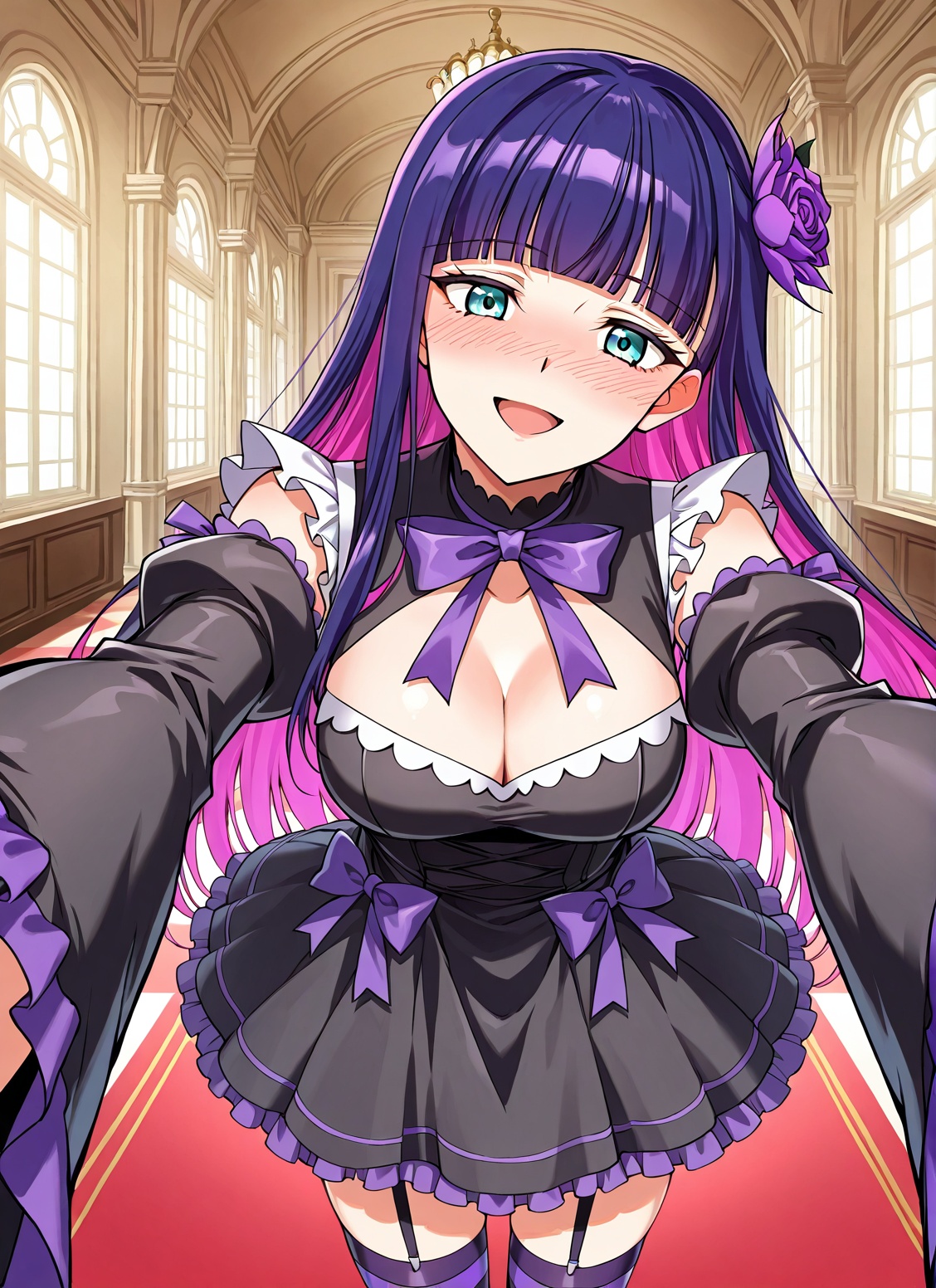 1 girl,  solo,  aqua eyes on Tensor.Art
