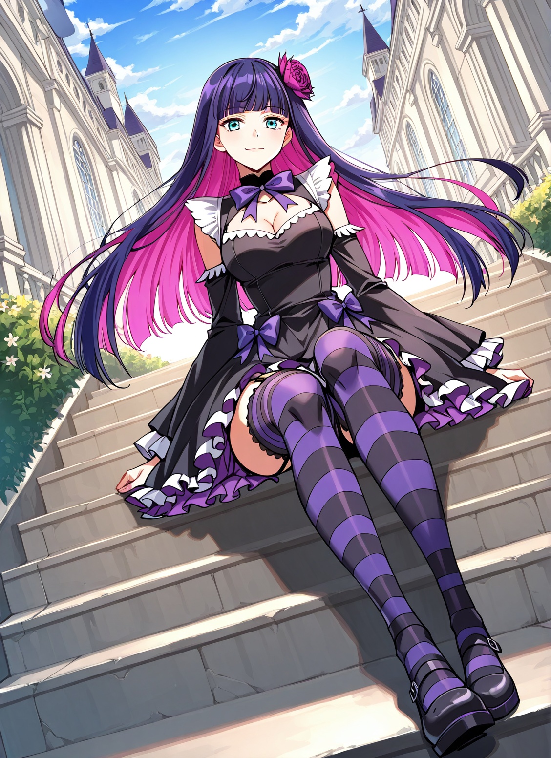 1 girl,  solo,  aqua eyes on Tensor.Art