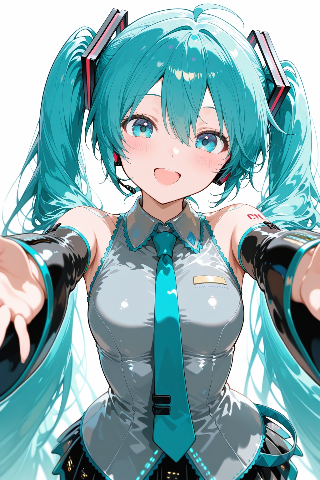 1girl,  hatsune miku,  vocaloid on Tensor.Art