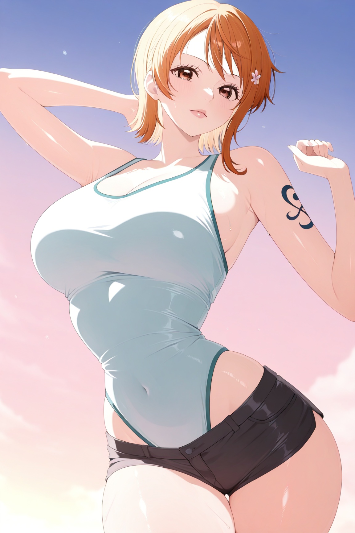//Nami//,  //One_piece//,  solo on Tensor.Art