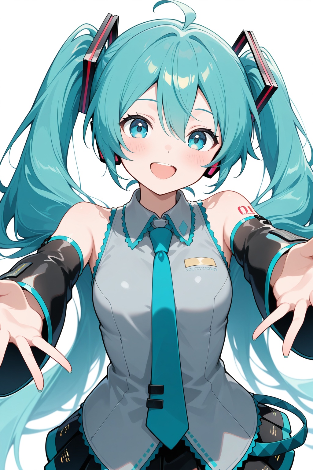 1girl,  hatsune miku,  vocaloid on Tensor.Art
