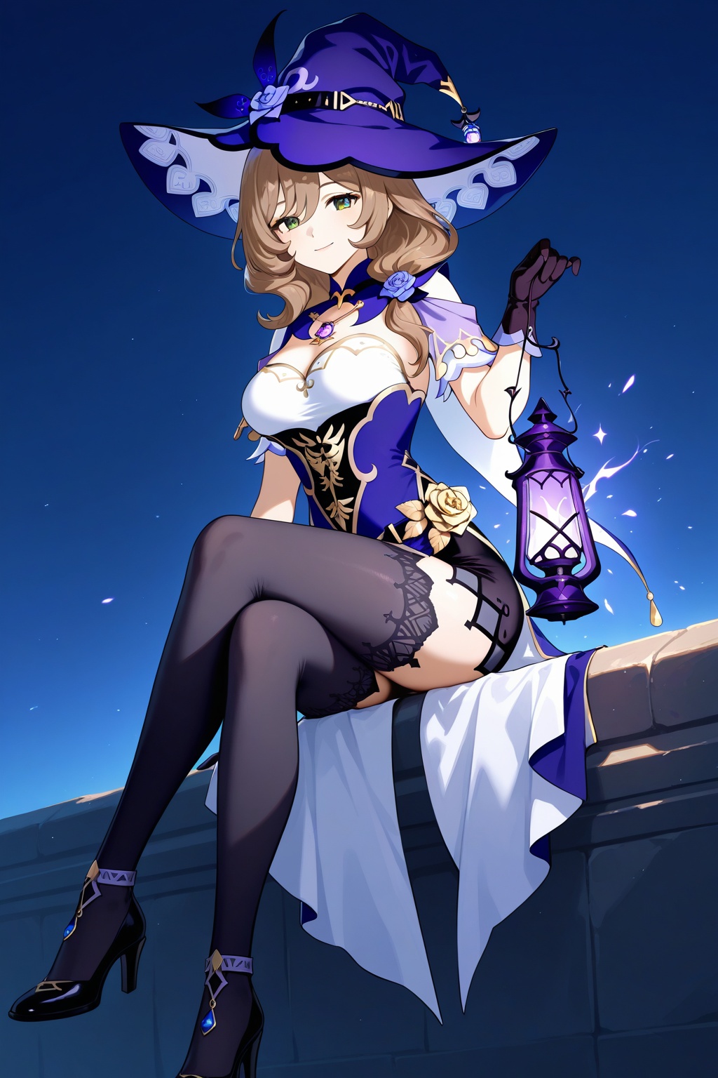 1girl,  lisa (genshin impact),  genshin impact on Tensor.Art