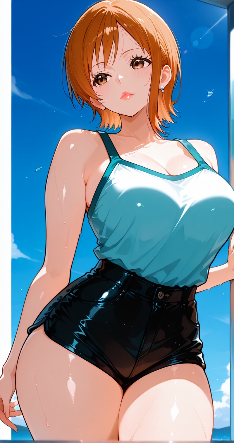 //Nami//,  //One_piece//,  solo on Tensor.Art