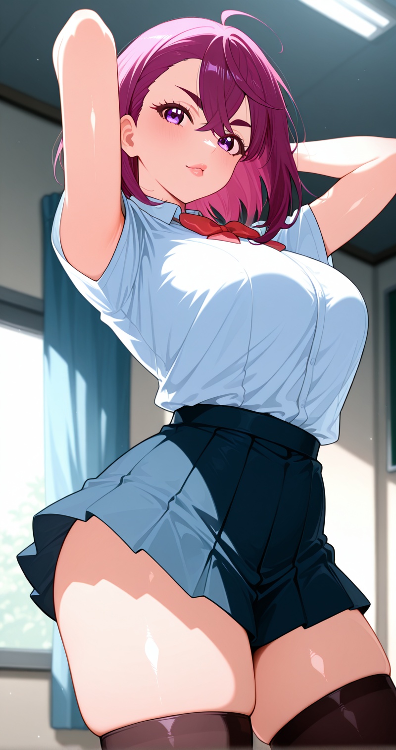 //AYASE Momo//,  //DAN DA DAN//,  solo on Tensor.Art