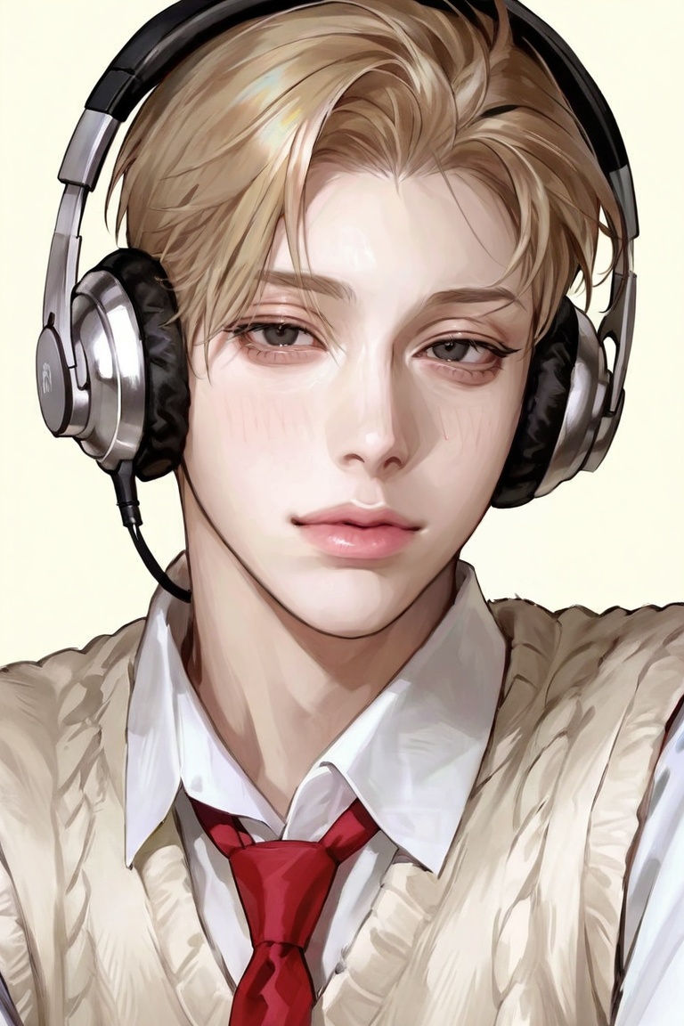 1boy,  solo,  short hair on Tensor.Art