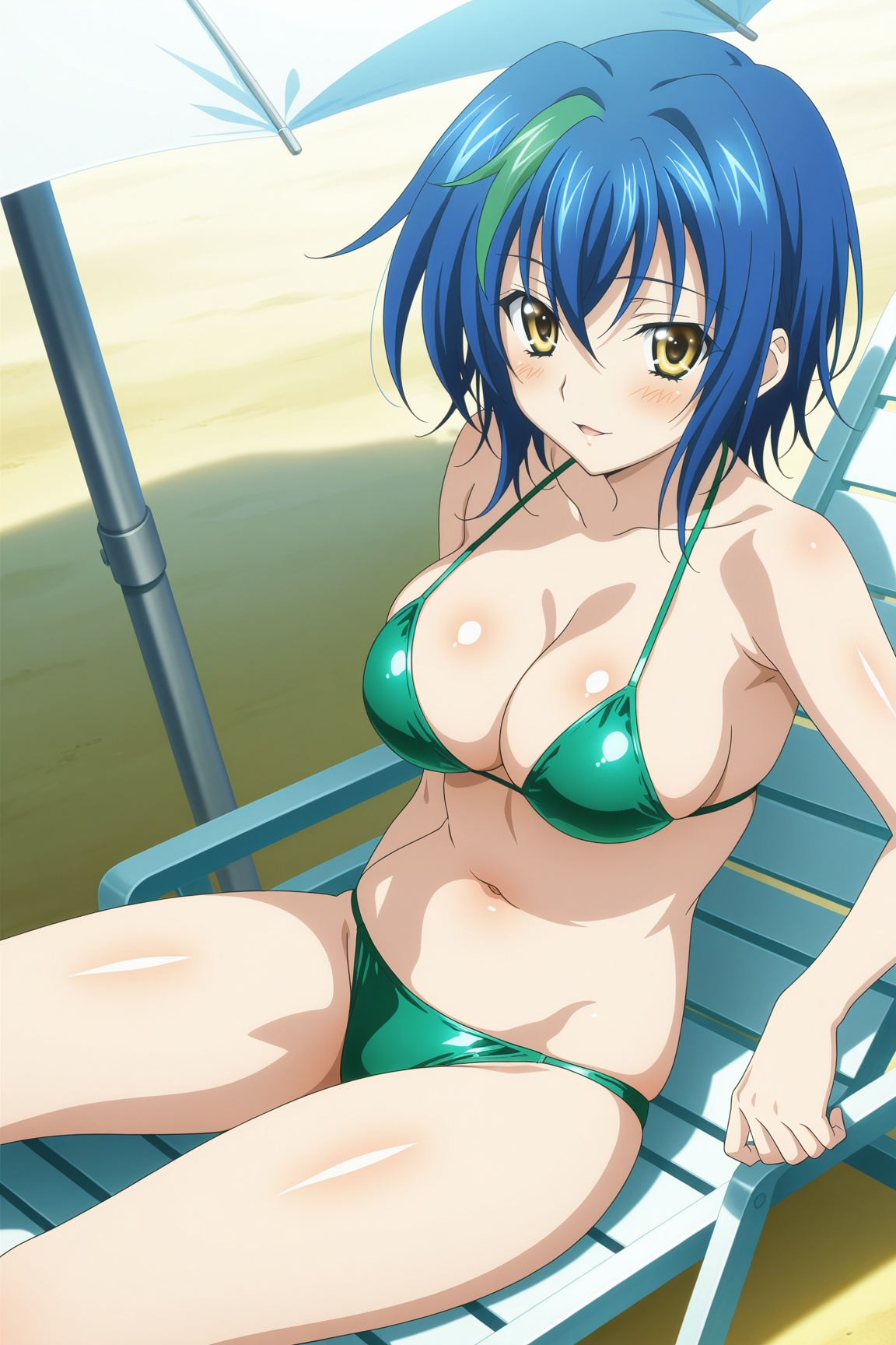 1girl,  x3n-dxd,  blue hair on Tensor.Art