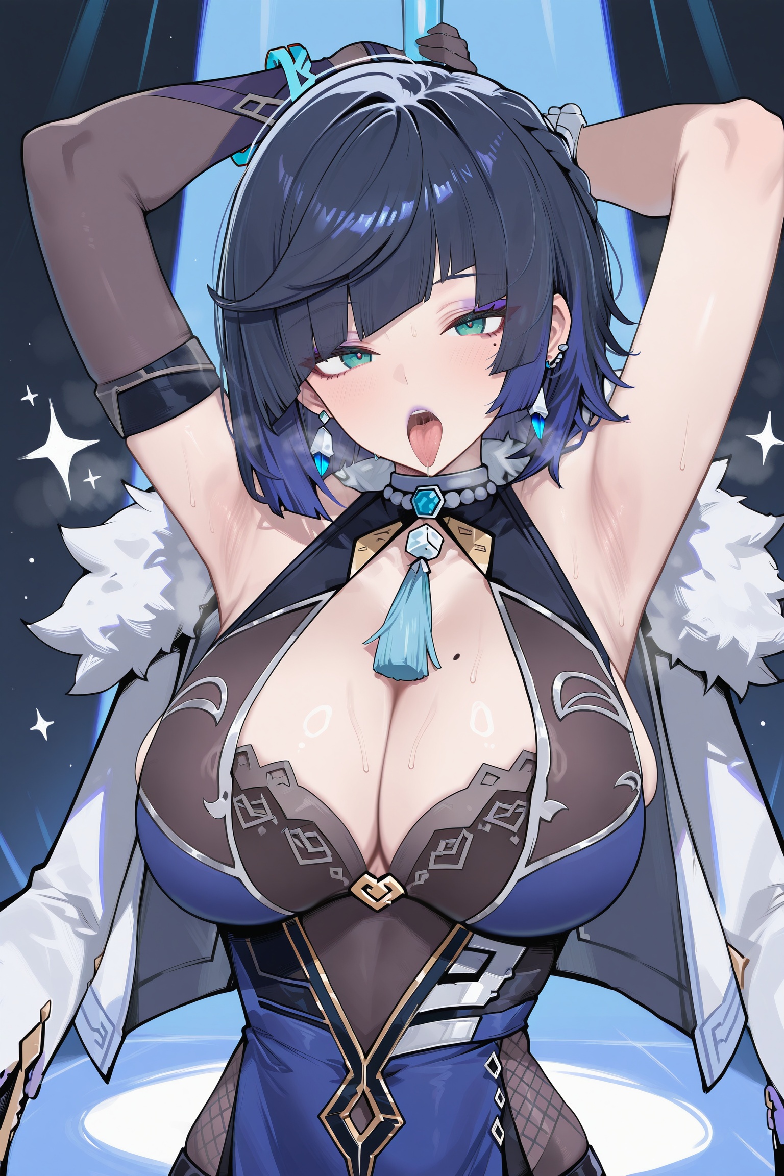 masterpiece,  best quality,  yelan \(genshin impact\) on Tensor.Art