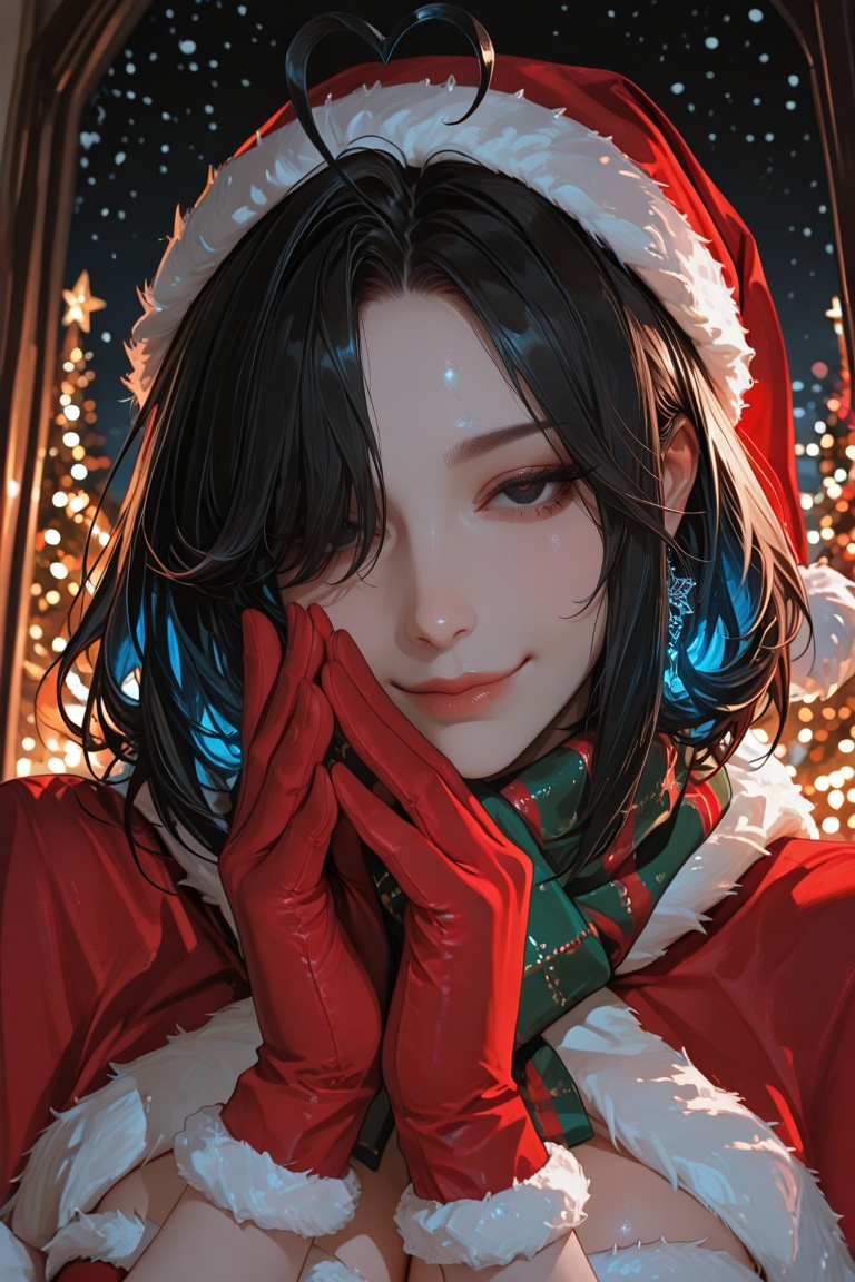 1girl,  black hair,  bob hair on Tensor.Art