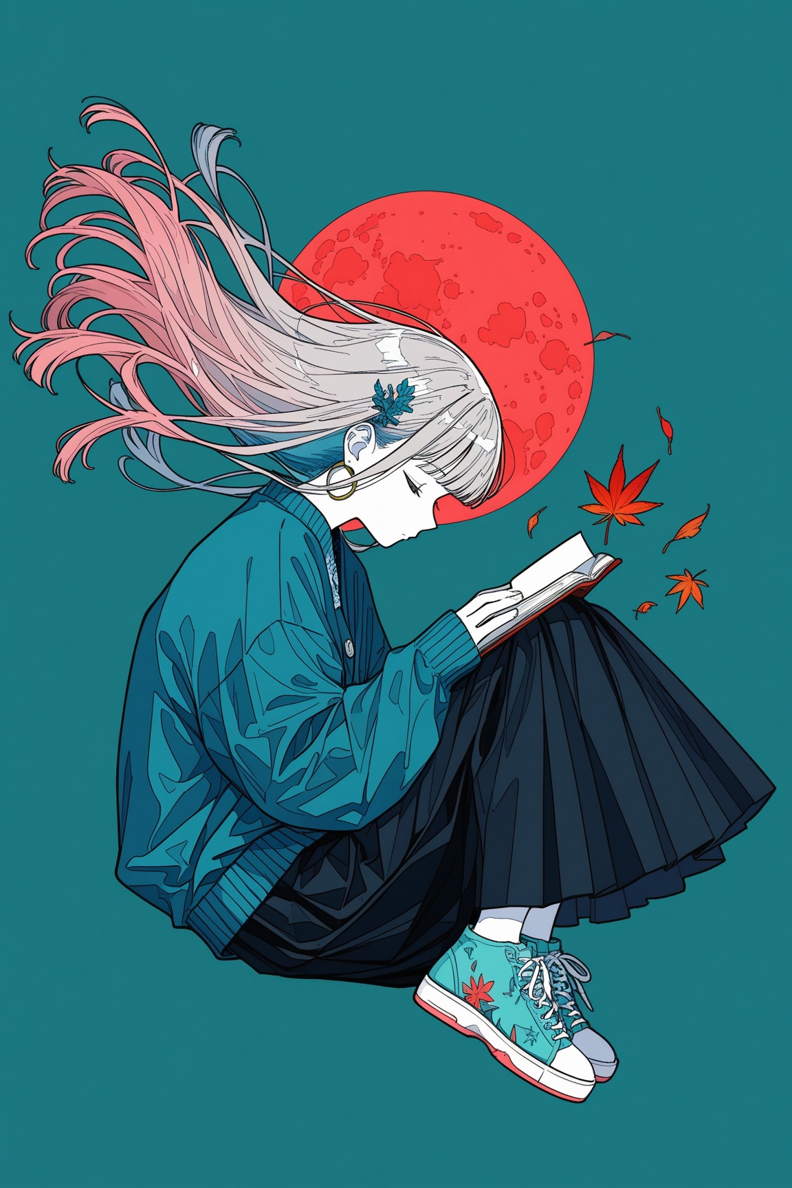 1girl,  solo,  long hair on Tensor.Art