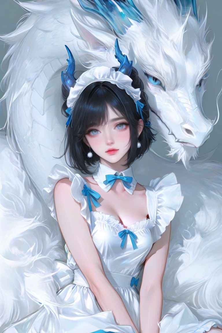 1girl,  solo,  black hair on Tensor.Art