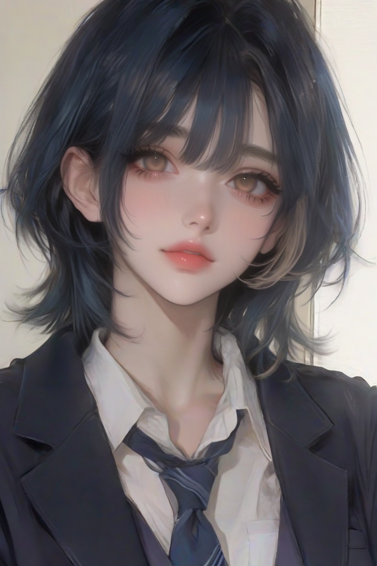 1girl,  solo,  cute school girl on Tensor.Art