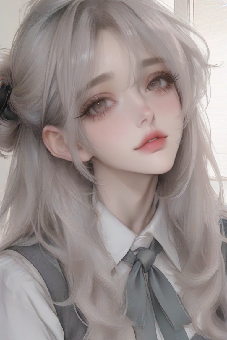 1girl,  solo,  cute school girl on Tensor.Art