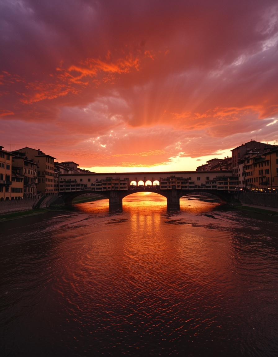 ehdusk5,  ponte vecchio,  firenze on Tensor.Art