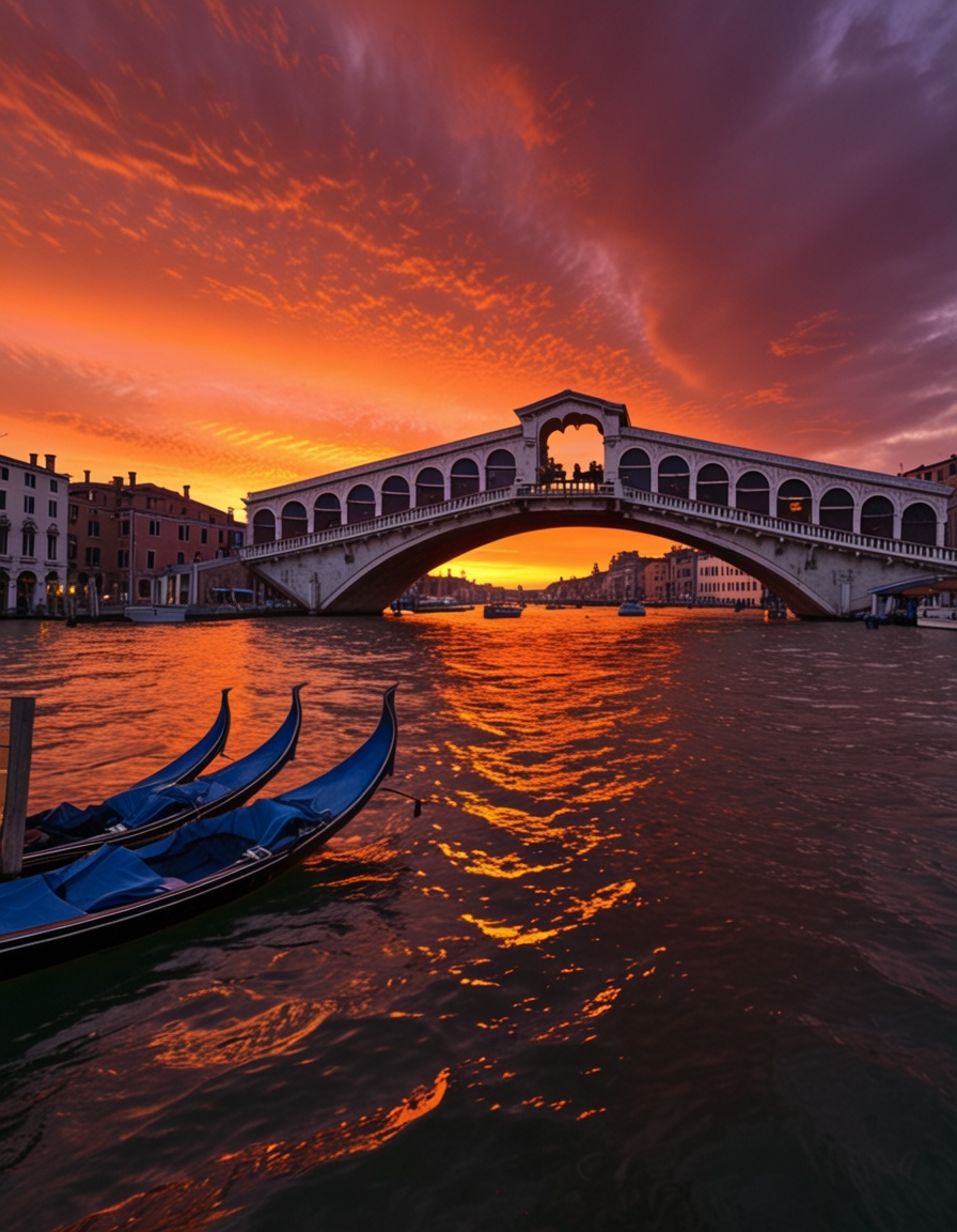 ehdusk5,  venice,  rialto bridge on Tensor.Art