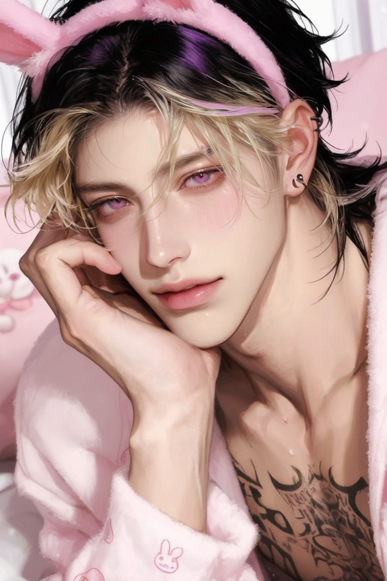((1 Male)) solo,  A single,  charming and mysterious on Tensor.Art