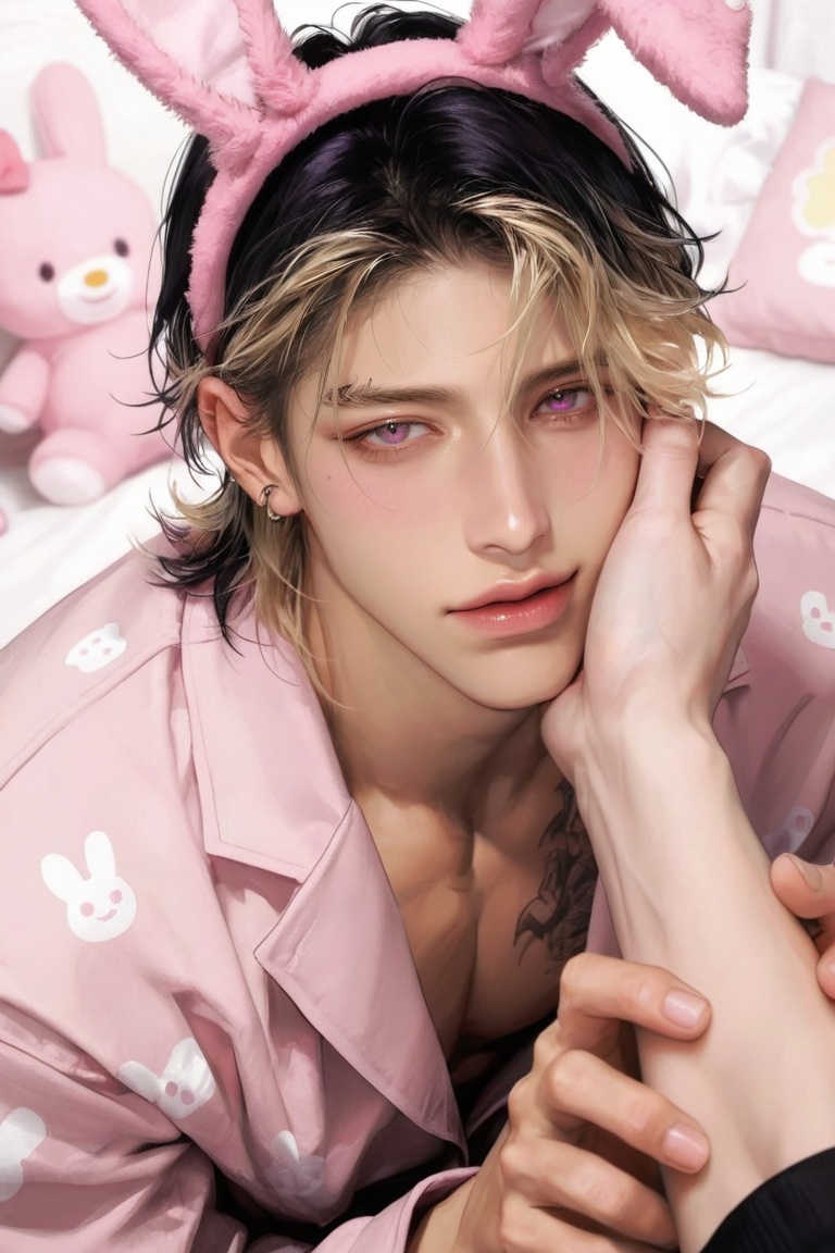 ((1 Male)) solo,  A single,  charming and mysterious on Tensor.Art