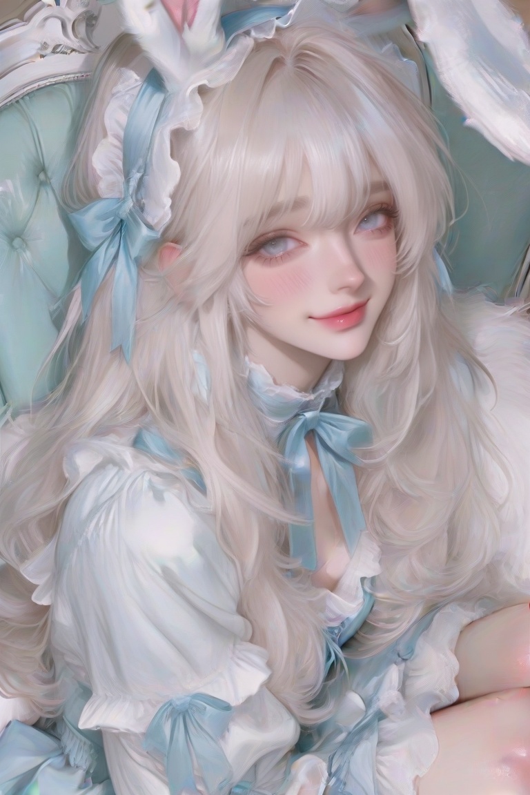 1girl,  solo,  bunny girl lolita on Tensor.Art