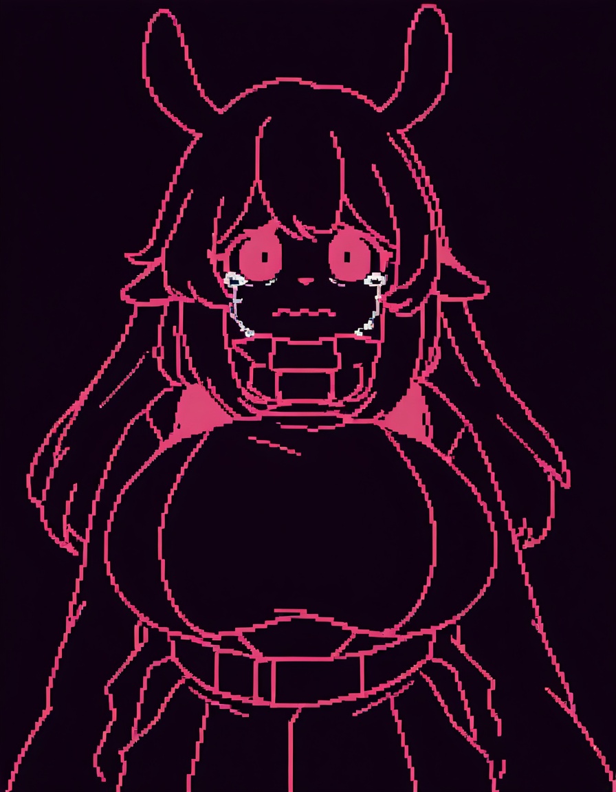 too_many_nights_itdeer_style,  monochrome,  pixel art on Tensor.Art
