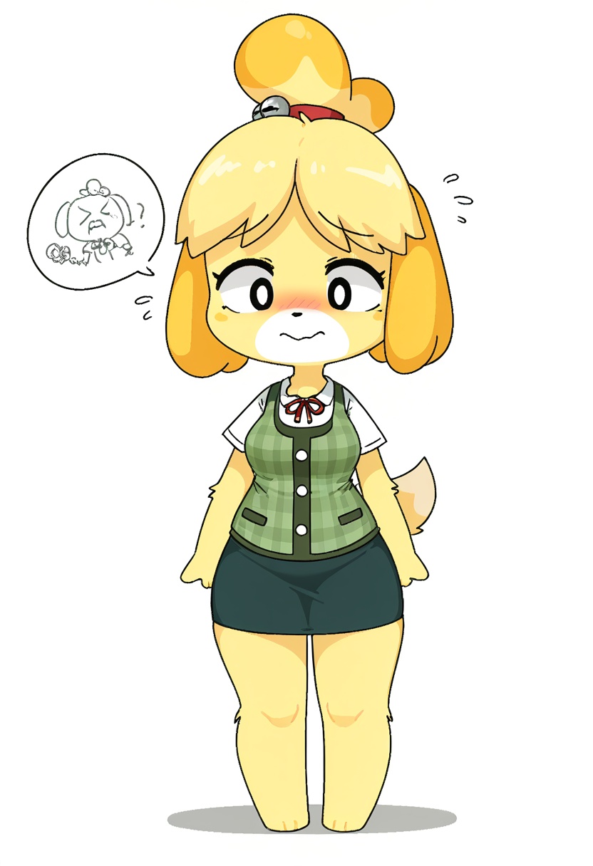 potatobud,  simple style,  white background on Tensor.Art