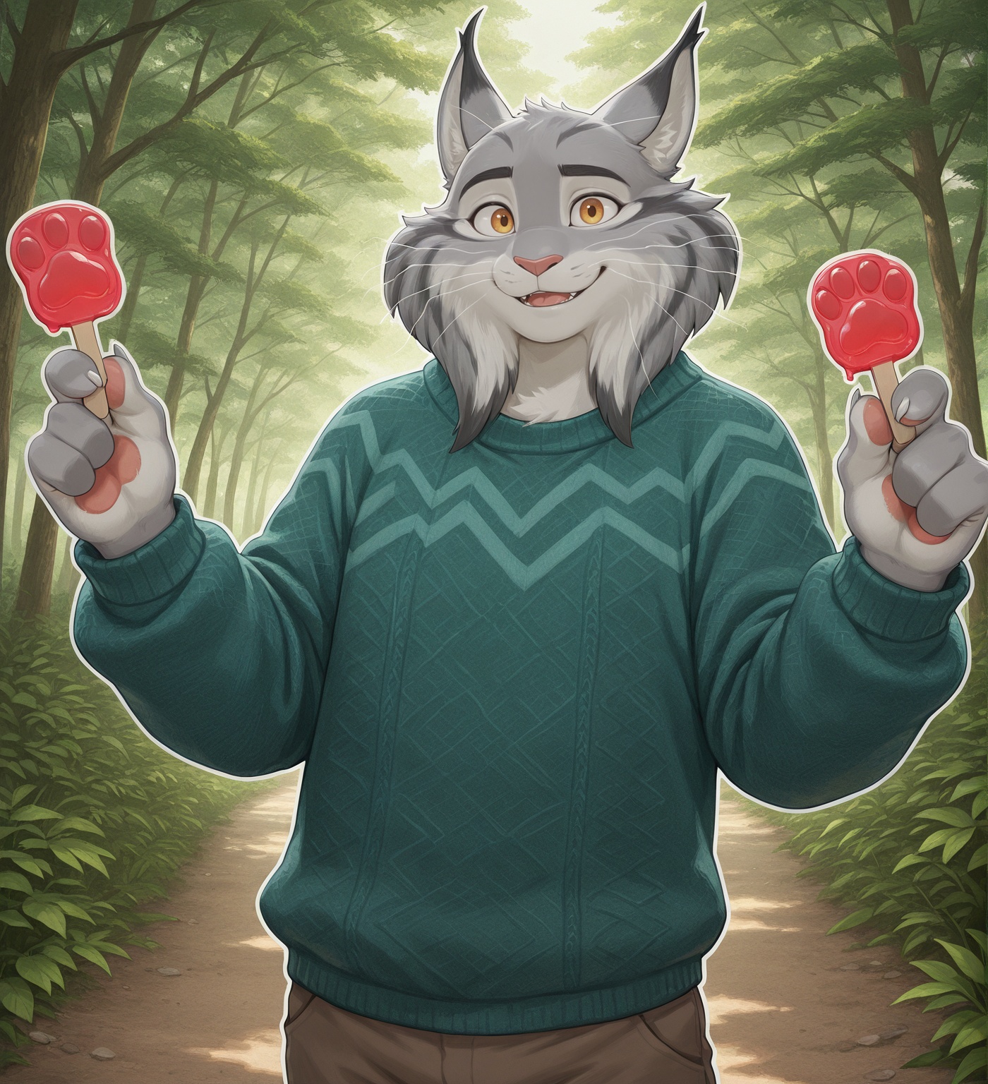 pawbert lynxley,  1boy,  solo on Tensor.Art