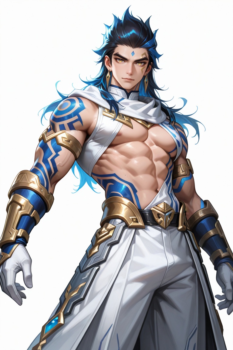best quality,  BREAK,  1man on Tensor.Art