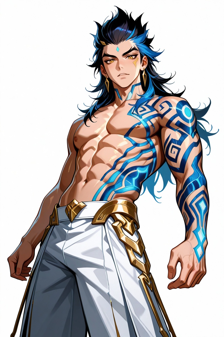 best quality,  BREAK,  1man on Tensor.Art