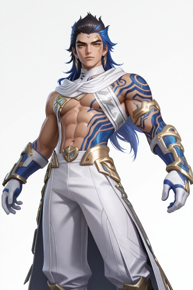 best quality,  BREAK,  1man on Tensor.Art