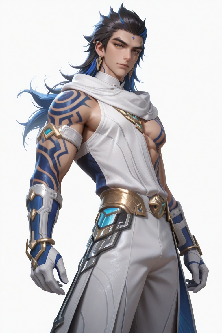 best quality,  BREAK,  1man on Tensor.Art