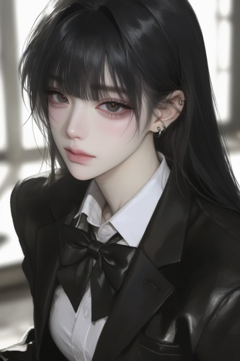1girl,  solo,  long hair on Tensor.Art