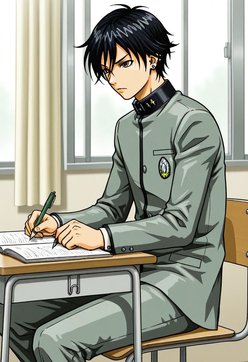 1boy,  solo,  Toudou Naoya on Tensor.Art